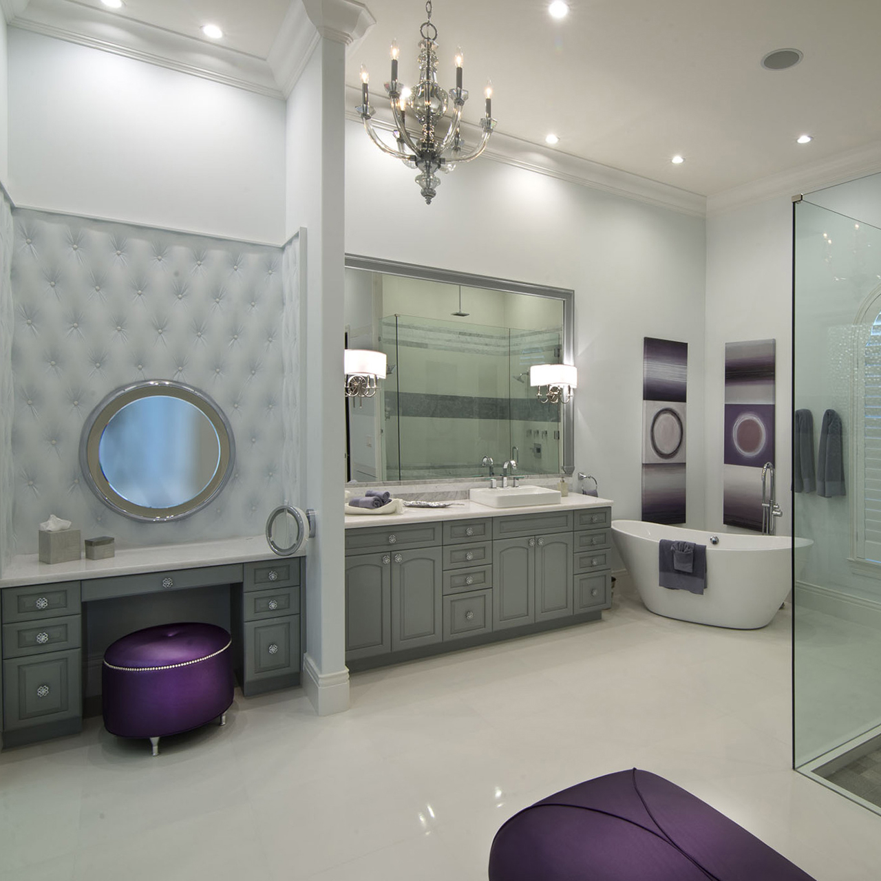 image of master bath interior design