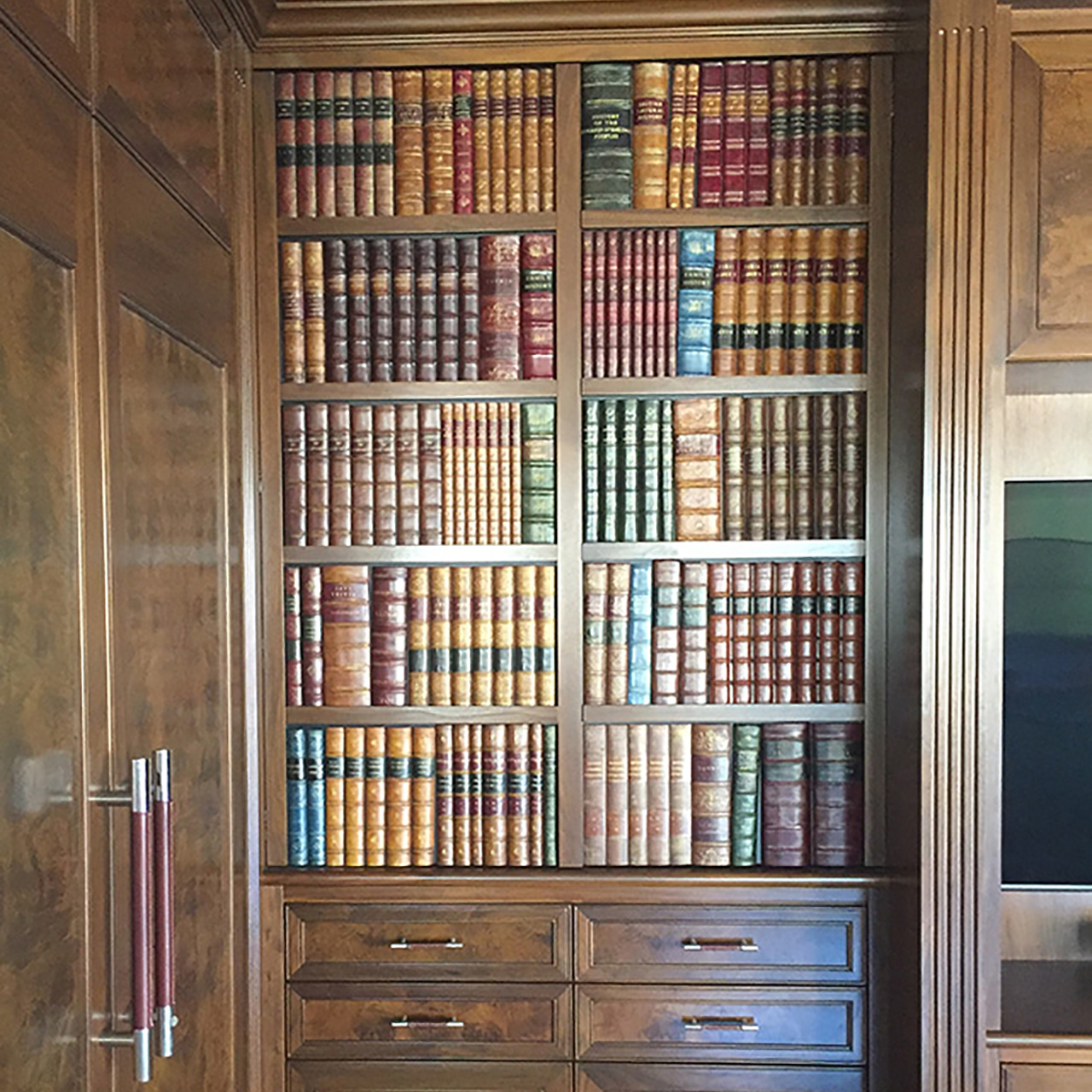 image of wine and cabinetry design