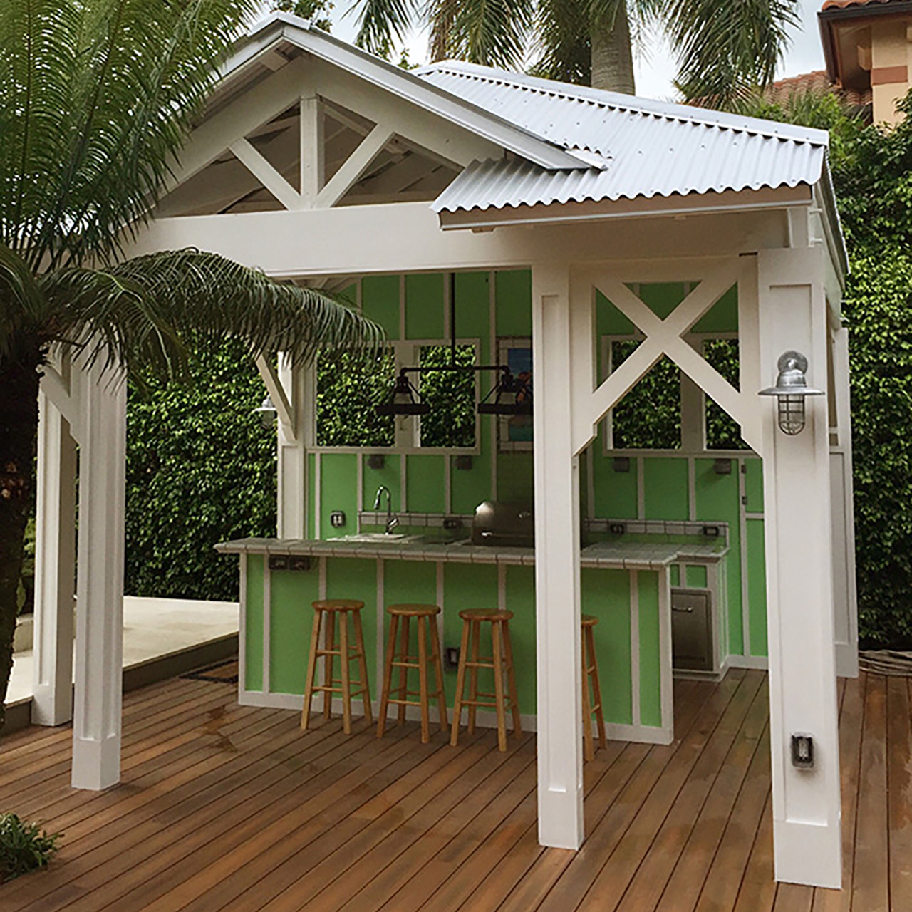 image of Naples Florida Poolside Cabana design