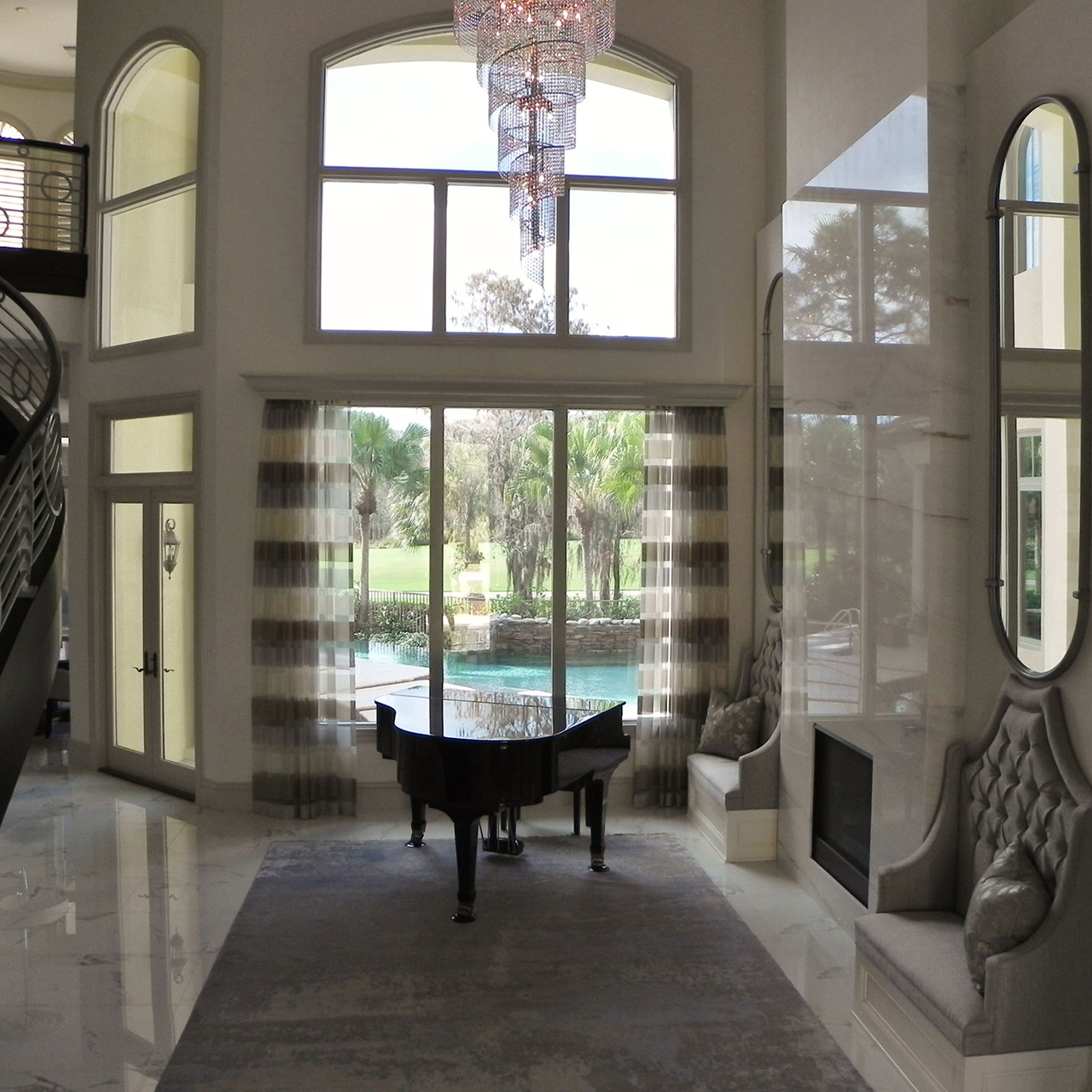 image of piano room interior design