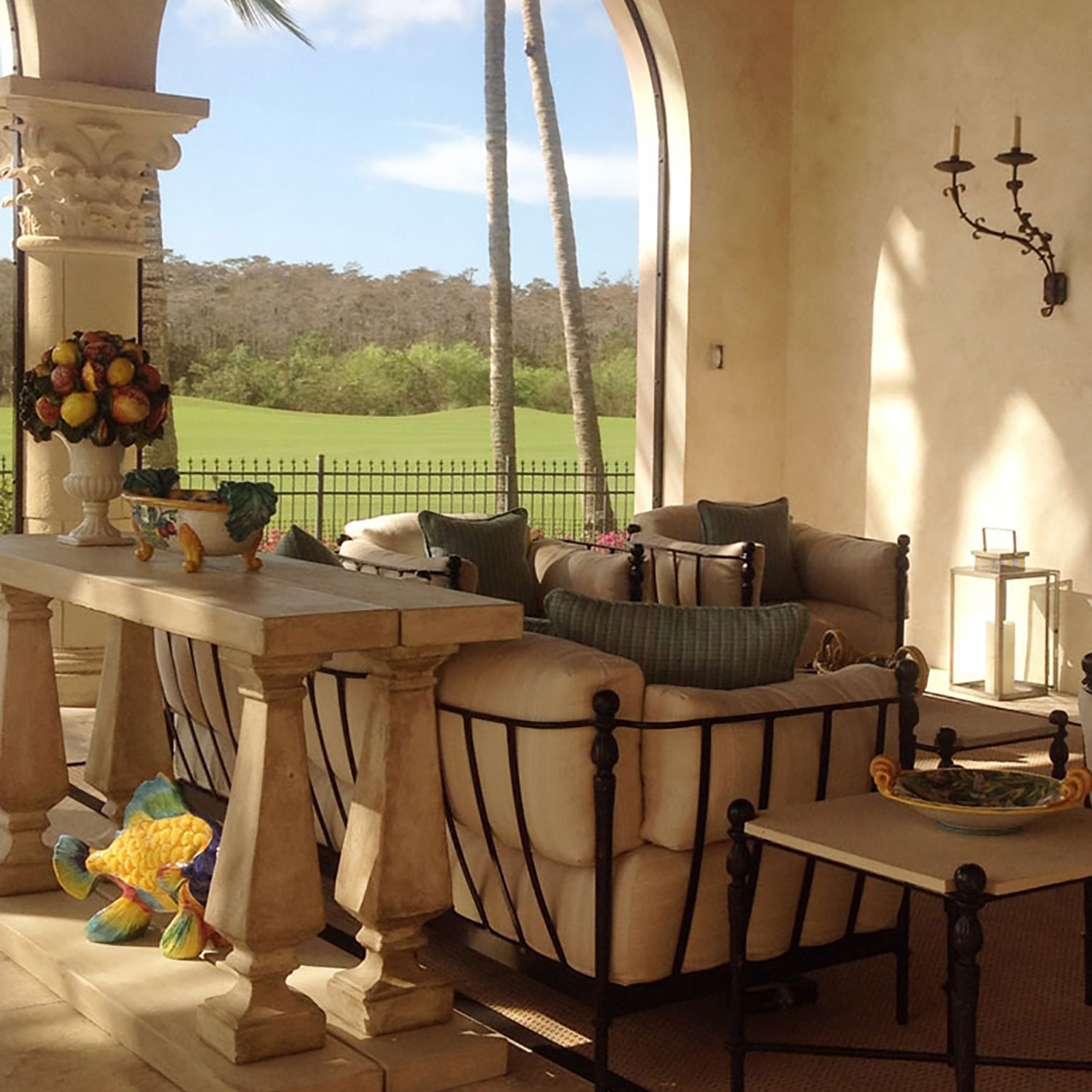 image of Naples Florida loggia design